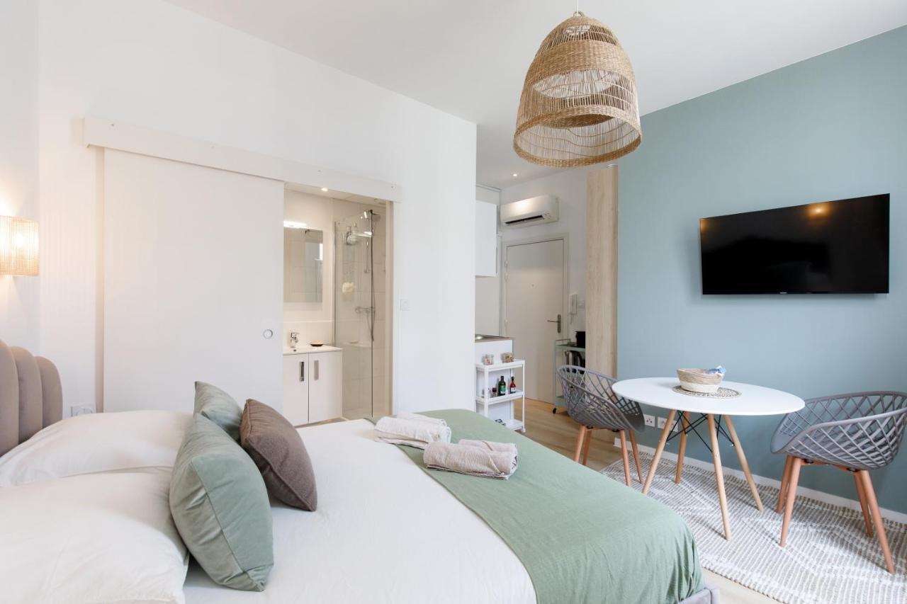 Comfortable Studio W Balcony Cannes Center Tgv Luaran gambar