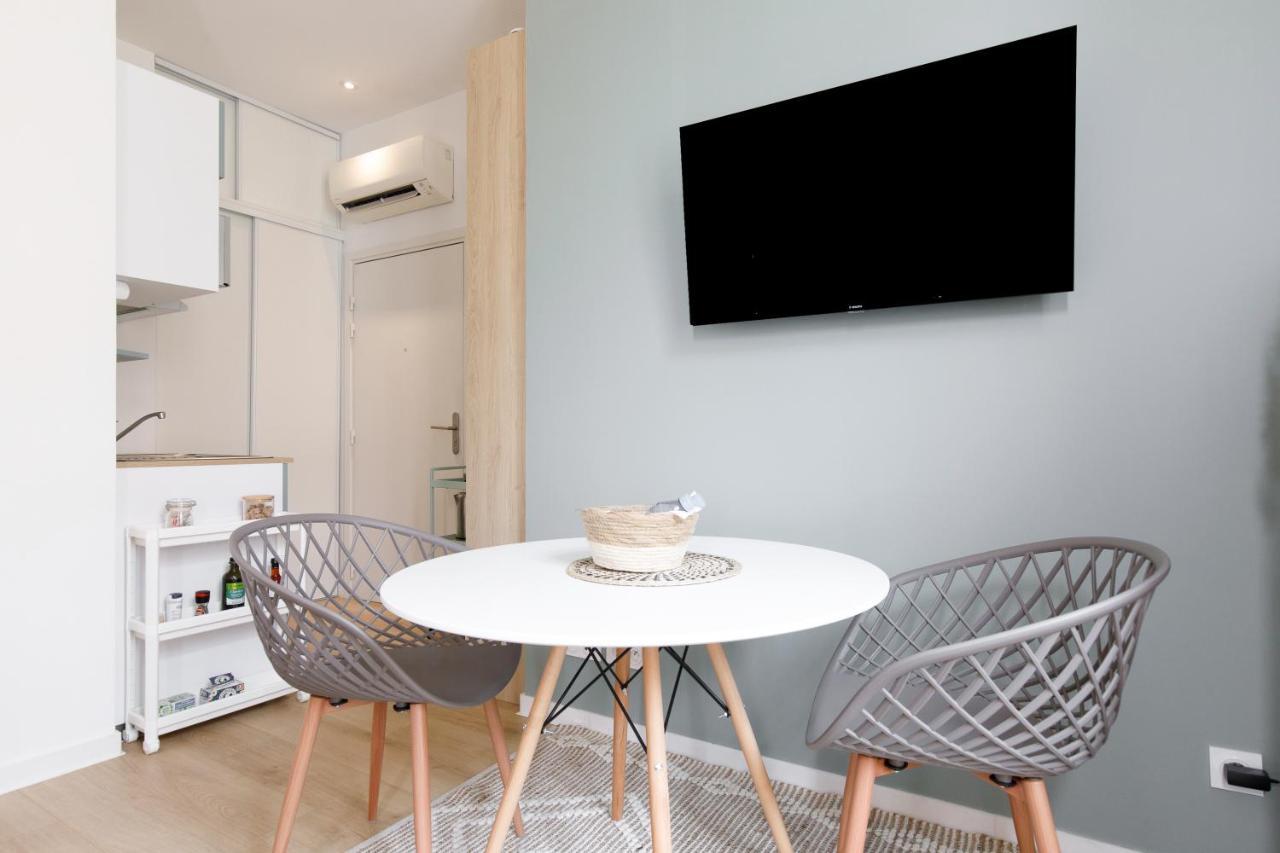 Comfortable Studio W Balcony Cannes Center Tgv Luaran gambar